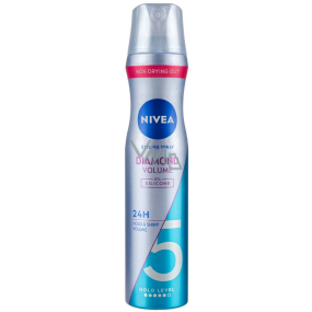 Nivea Diamond Volume Care ultra silná fixace 5 lak na vlasy 250 ml