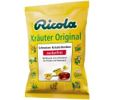 Ricola Original švýcarské bylinné bonbóny bez cukru s vitamínem C z 13 bylin 75 g