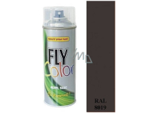 Color Works Fly Color RAL akrylátová barva sprej 8019 Šedohnědá 400 ml