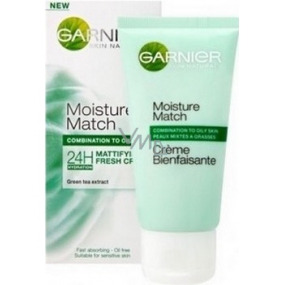 Garnier Skin Naturals Moisture Match 24h svěží zmatňující krém 50 ml