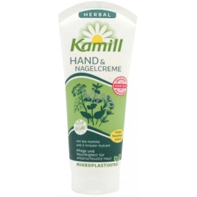 Kamill Herbal Vegan zklidňující krém na ruce a nehty 100 ml