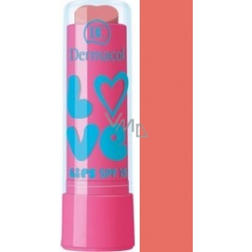 Dermacol Love Lips SPF15 balzámy na rty 02 Liebe 3,5 ml