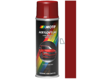 Motip Škoda Akrylový autolak sprej SD 8290 Červená romantika 200 ml