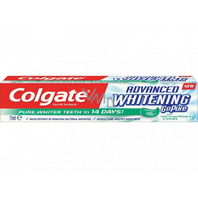 Colgate Advanced Whitening Go Pure zubní pasta s bělicím účinkem 75 ml