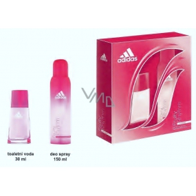 Adidas Fruity Rhythm toaletní voda 30 ml + deodorant sprej 150 ml, pro ženy dárková sada