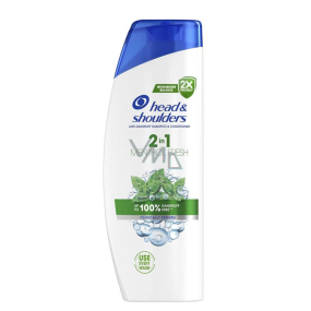 Head & Shoulders Menthol Fresh 2v1 šampon a kondicionér na vlasy proti lupům 400 ml