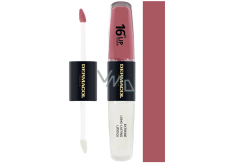 Dermacol 16H Lip Colour 2v1 dlouhotrvající barva na rty a lesk 33 2 x 4 ml