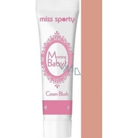 Miss Sporty Morning Baby Cream Blush krémová tvářenka 002 Coral Flush 14 ml