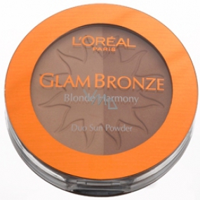 Loreal Paris Glam Bronze Duo Sun pudr 101 Duo Blondes 9 g