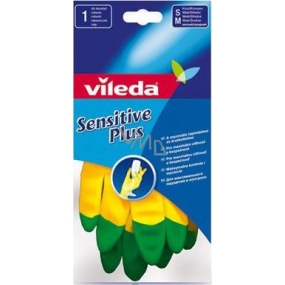 Vileda Sensitive Plus Rukavice gumové velikost 8 1 pár