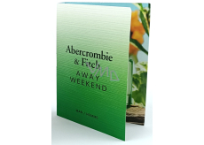 Abercrombie & Fitch Away Weekend toaletní voda pro muže 2 ml s rozprašovačem, vialka