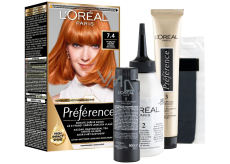 Loreal Paris Préférence barva na vlasy 7.4 Dublin Intenzivně měděná