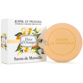 Jeanne en Provence Fleur d´ Oranger - Pomerančový květ tuhé toaletní mýdlo 100 g