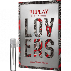 Replay Signature Lovers for Man toaletní voda 2 ml, vialka