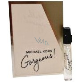 Michael Kors Gorgeous! parfémovaná voda pro ženy 1,5 ml s rozprašovačem, vialka