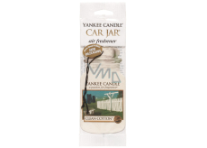 Yankee Candle Clean Cotton - Čistá bavlna vonná Classic visačka do auta papírová 12 g