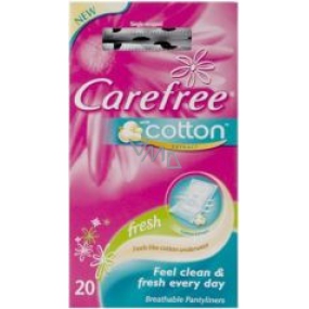 Carefree Slip Cotton Fresh intimní vložky 20 kusů