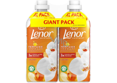 Lenor Vanilla Orchid & Gold Amber orchidej, vanilka a jantar aviváž 2 x 48 dávek, duopack