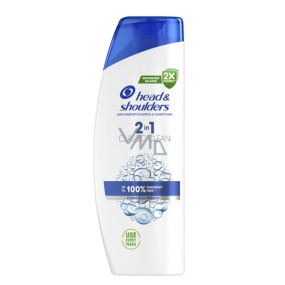 Head & Shoulders Classic Clean 2v1 šampon a kondicionér na vlasy proti lupům 400 ml