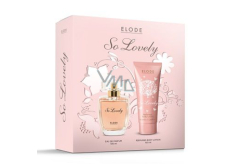 Elode So Lovely parfémovaná voda pro ženy 100 ml + tělové mléko 100 ml, dárková sada pro ženy