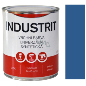 Industrit S2013 univerzální vrchní barva 4550 Modř návěstní 0,6 l