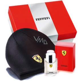 Ferrari Red toaletní voda pro muže 40 ml + čepice, dárková sada