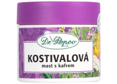 Dr. Popov Kostivalová mast s kafrem k masáži ztuhlého pohybového aparátu 50 ml