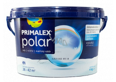 Primalex Polar Bílý interiérový nátěr 4 kg (2,6 l)