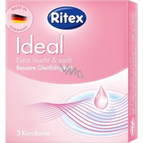 Ritex Ideal kondom extra vlhčený 3 kusy