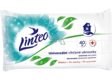 Linteo Univerzální vlhčené ubrousky s antibakteriální přísadou k všestrannému použití silně čisticí 40 kusů