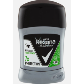 Rexona Men Motionsense Invisible Fresh Power tuhý antiperspirant stick s 48hodinovým účinkem 50 ml