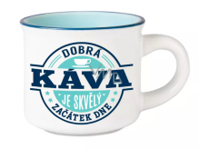 Albi Espresso hrneček - Dobrá káva je skvělý začátek dne 45 ml