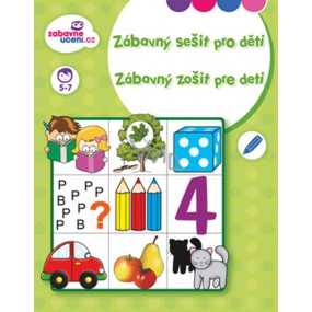 Ditipo Zábavný sešit pro děti 5 -7 let 16 stran 215 x 275 mm