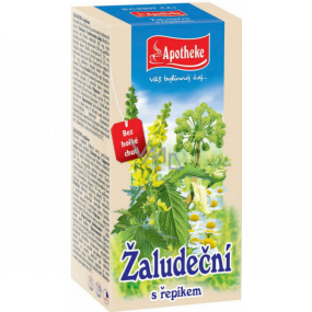 Apotheke Žaludeční s řepíkem bylinkový čaj podporuje normální trávení 20 x 1,5 g