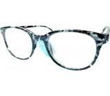 Berkeley Čtecí dioptrické brýle +3,5 plast mourovaté bílo-černé 1 kus MC2198