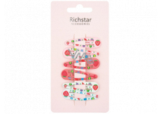 Richstar Accessories Sponky barevné s jahůdkou 5 cm 6 kusů