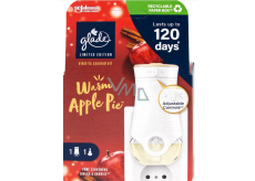 Glade Warm Apple Pie elektrický osvěžovač vzduchu komplet 20 ml