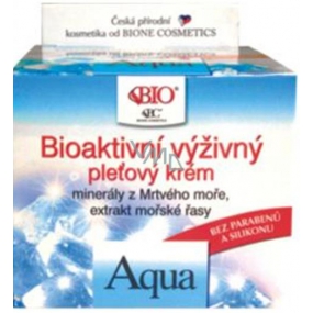 Bione Cosmetics Aqua bioaktivní výživný pleťový krém pro normální a smíšenou pleť 51 ml