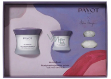 Payot Promo Supreme 2024 Crème Sublimatrice Jeunesse pleťový liftingový krém 50 ml + Crème Sublimatrice Regard oční liftingový krém 15 ml + masážní houba z růženínu 1 kus, kosmetická sada pro ženy