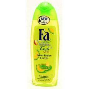 Fa Fresh & Oil Zelený Meloun a Liči sprchový gel 250 ml