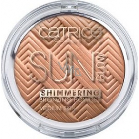 Catrice Sun Glow Shimmering Powder třpytivý pudr 010 Shimmering Bronze 9 g