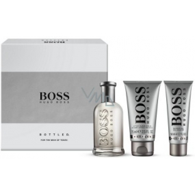 Hugo Boss No.6 Bottled toaletní voda 100 ml + sprchový gel 50 ml + balzám po holení 75 ml, dárková sada