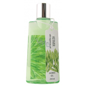 Bohemia Gifts Vetiver a Santalové dřevo s magneziovou solí 2v1 sprchový gel a šampon na vlasy 200 ml