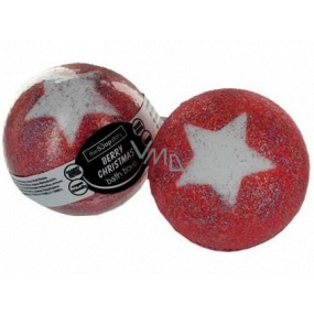 The Soap Story Berry Christmas vánoční šumivá bomba do koupele 120 g