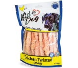 KidDog Chicken Twisted Spring kuřecí prsa ve spirále, měkká masová pochoutka pro psy 250g