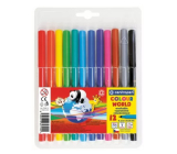 Centropen Colour World Vypratelné popisovače (fixy) 12 kusůl