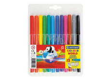 Centropen Colour World Vypratelné popisovače (fixy) 12 kusůl