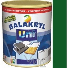 Balakryl Uni Mat 0565 Tmavě zelený univerzální barva na kov a dřevo 700 g