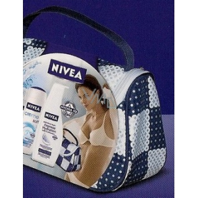 Nivea Soft 250 ml + deo sprej 150 ml + tělové mléko 400 ml kosmetická sada pro ženy