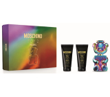 Moschino Toy 2 Pearl parfémovaná voda pro ženy 50 ml + tělové mléko 50 ml + sprchový gel 50 ml, dárková sada unisex